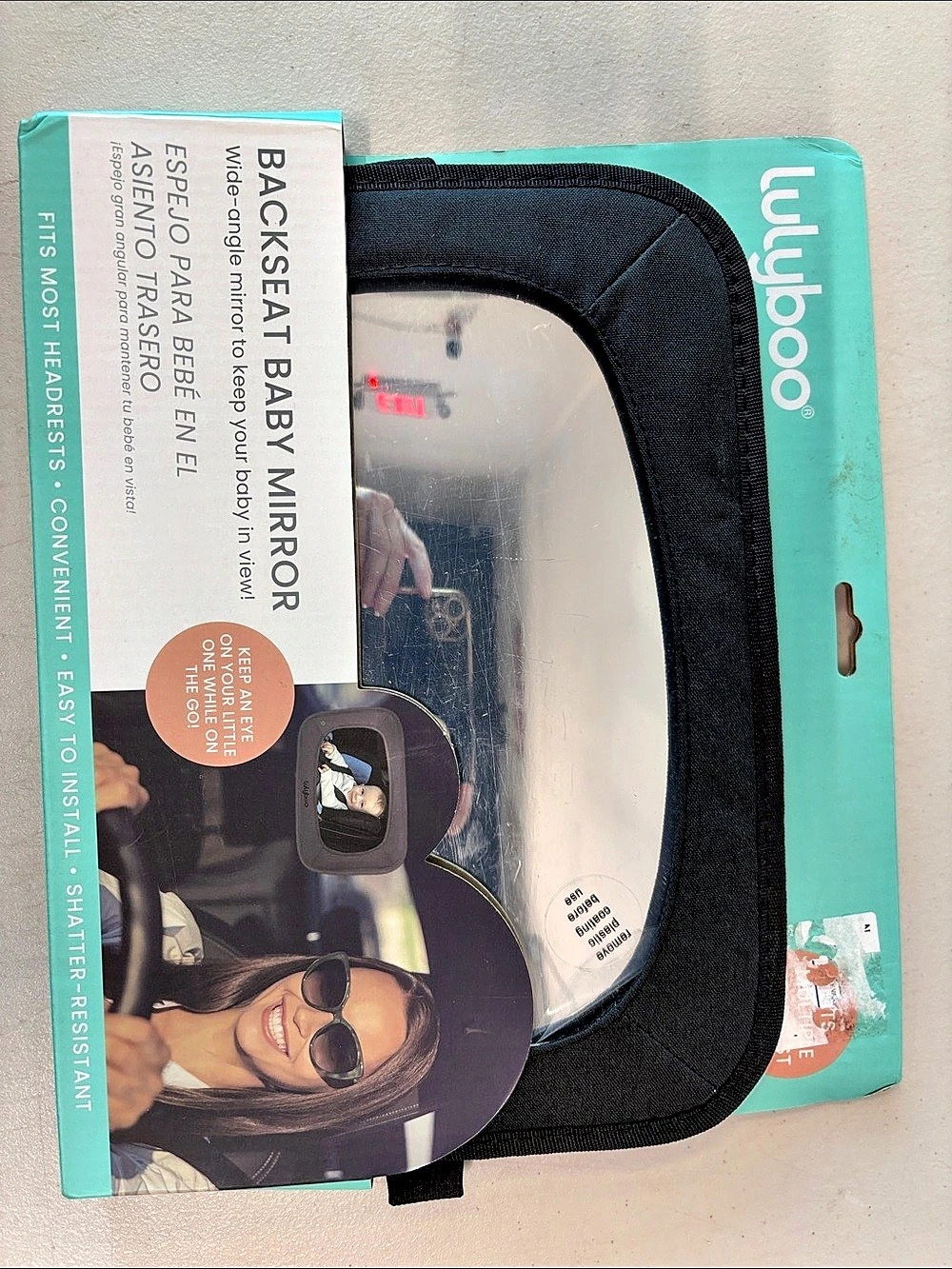 Luluboo Backseat Baby Mirror